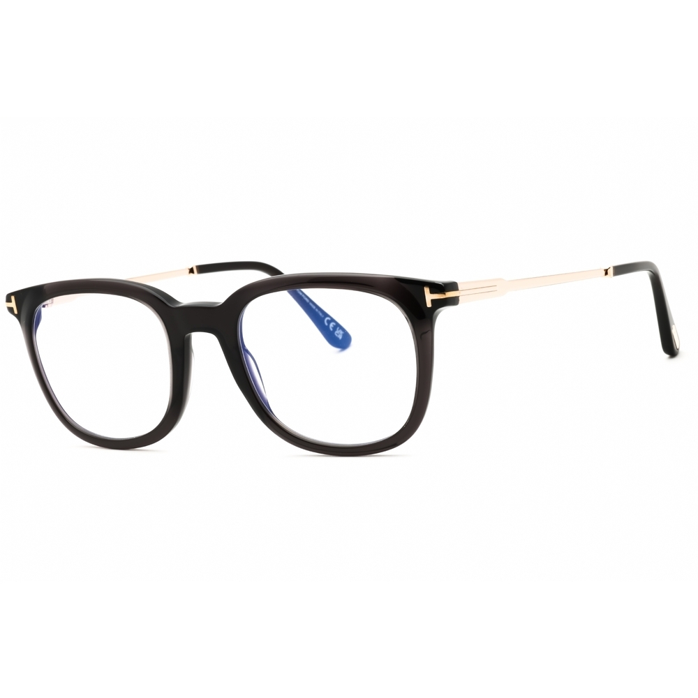 Tom Ford FT5904 Eyeglasses Black Acetate Round